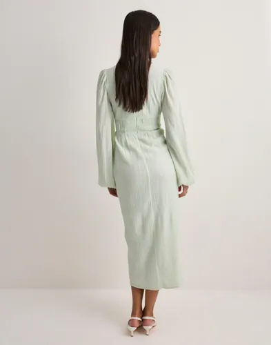 Nelly Smock Detail dress midiklänningar dam – bild 3