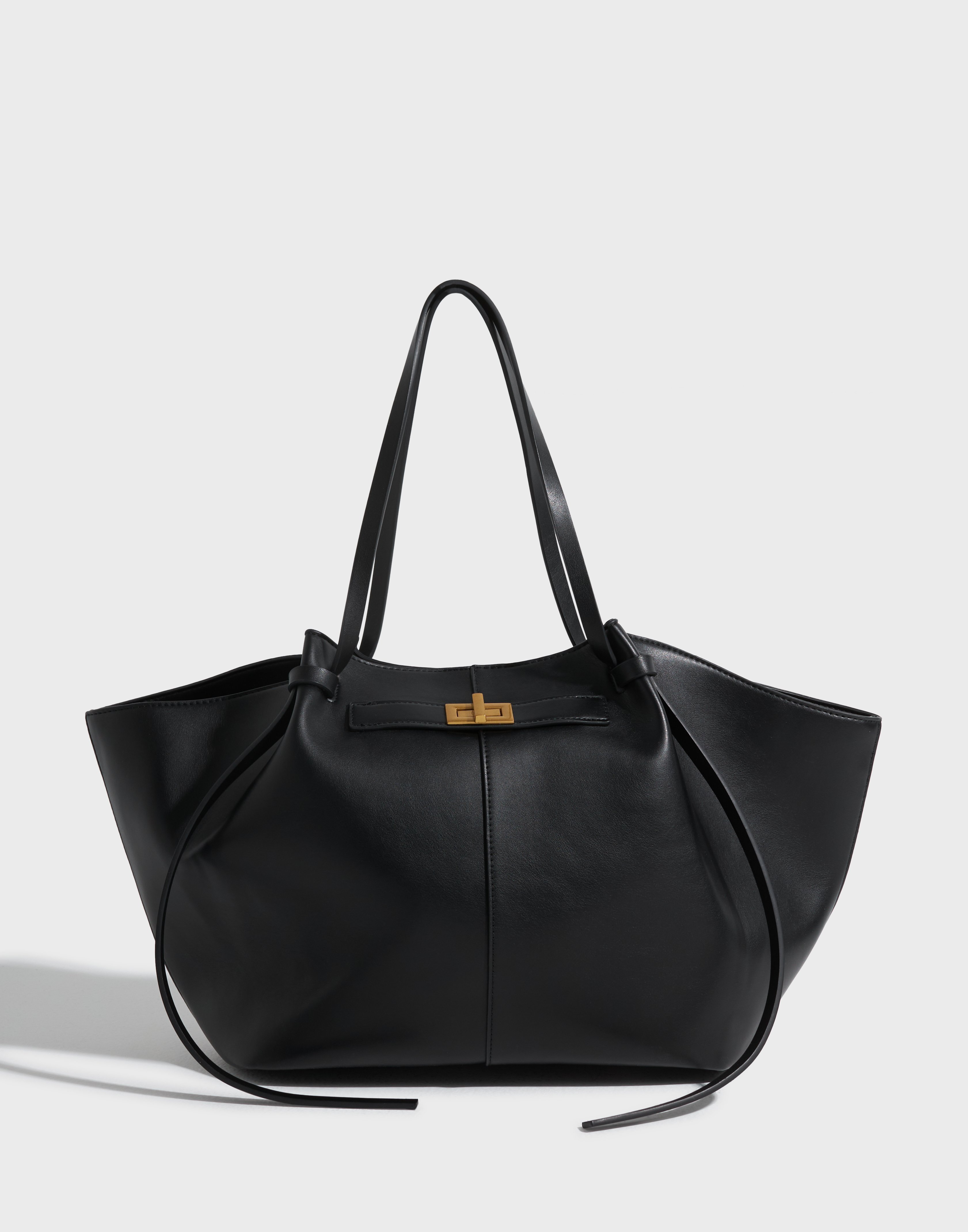 Buy Gina Tricot Long Strap Pu Bag Black Nelly