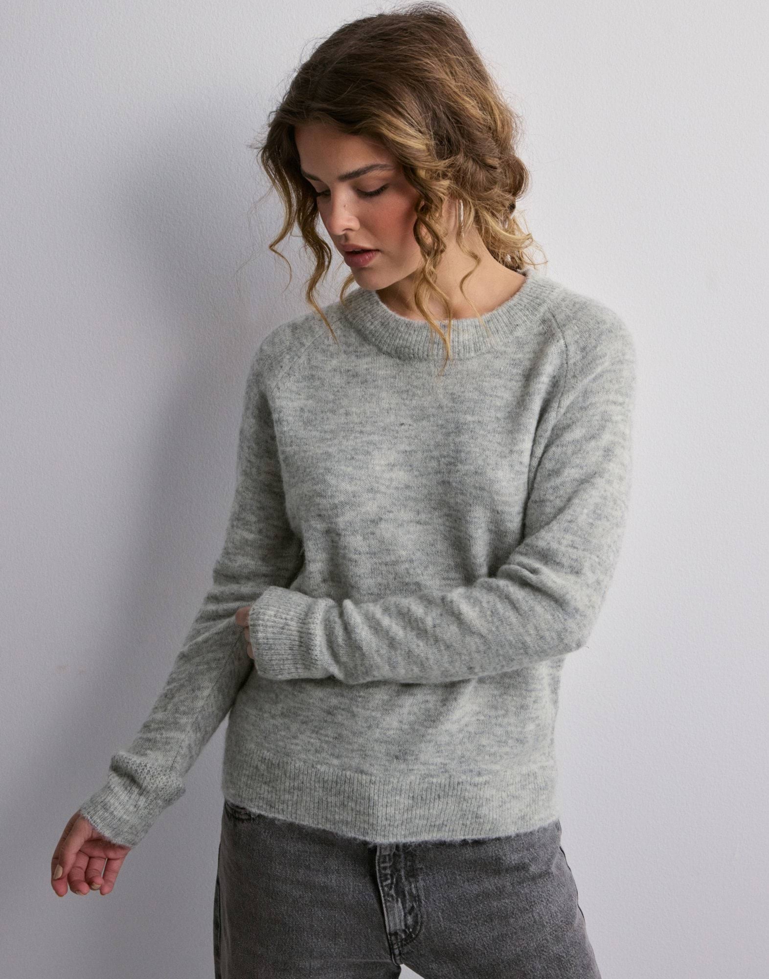 SLFLULU LS KNIT O-NECK B NOOS