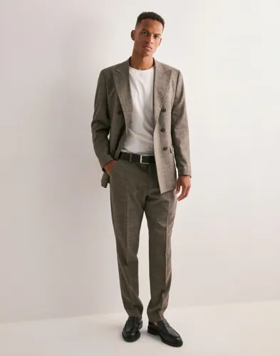 Selected Men Slhslim-Oasis Linen Trs Noos Linnebyxor herr – bild 2