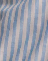 Bright White Stripes Bel Air Blue