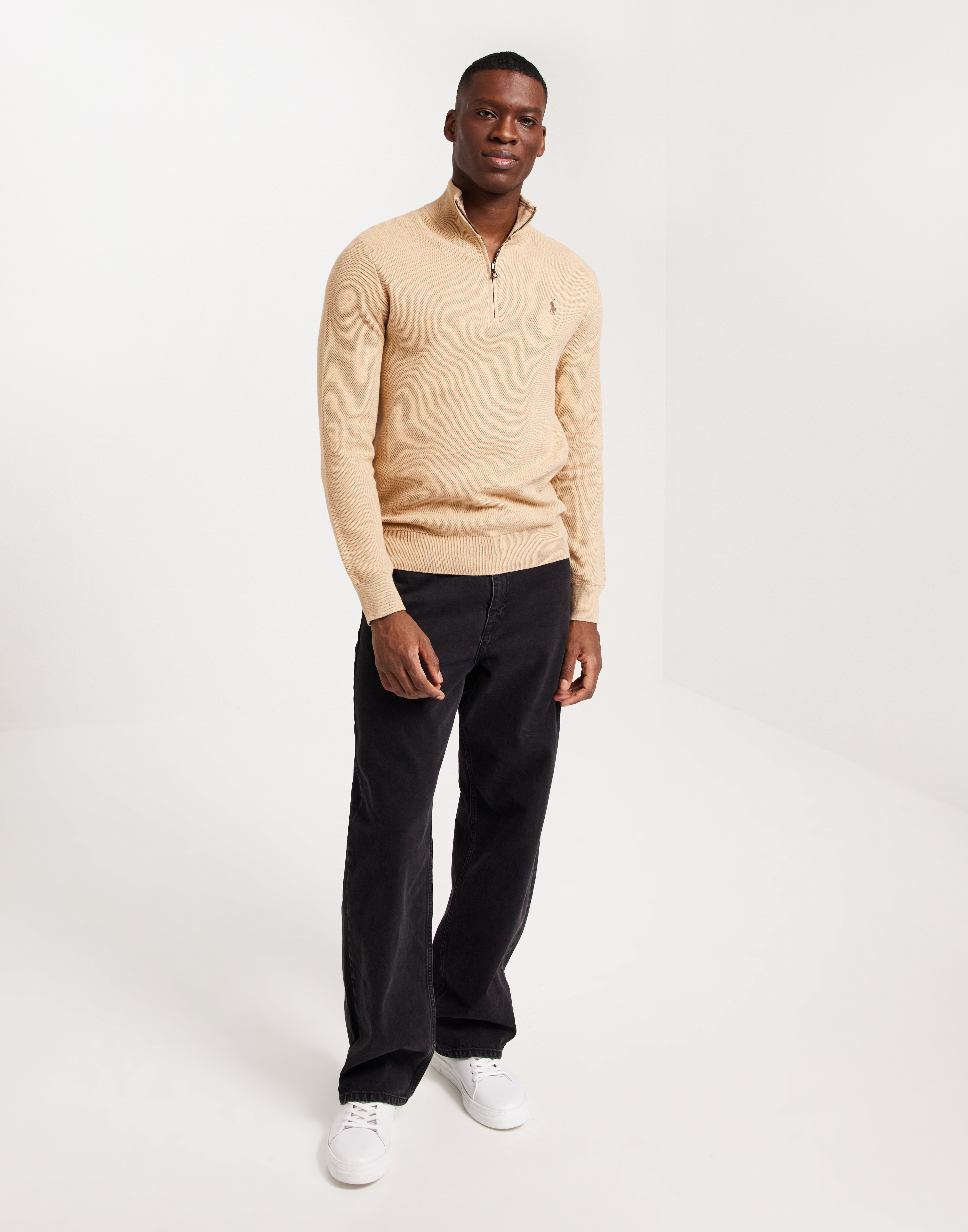 Buy Polo Ralph Lauren LS HZ-LONG SLEEVE-PULLOVER - Brown | NLYMAN