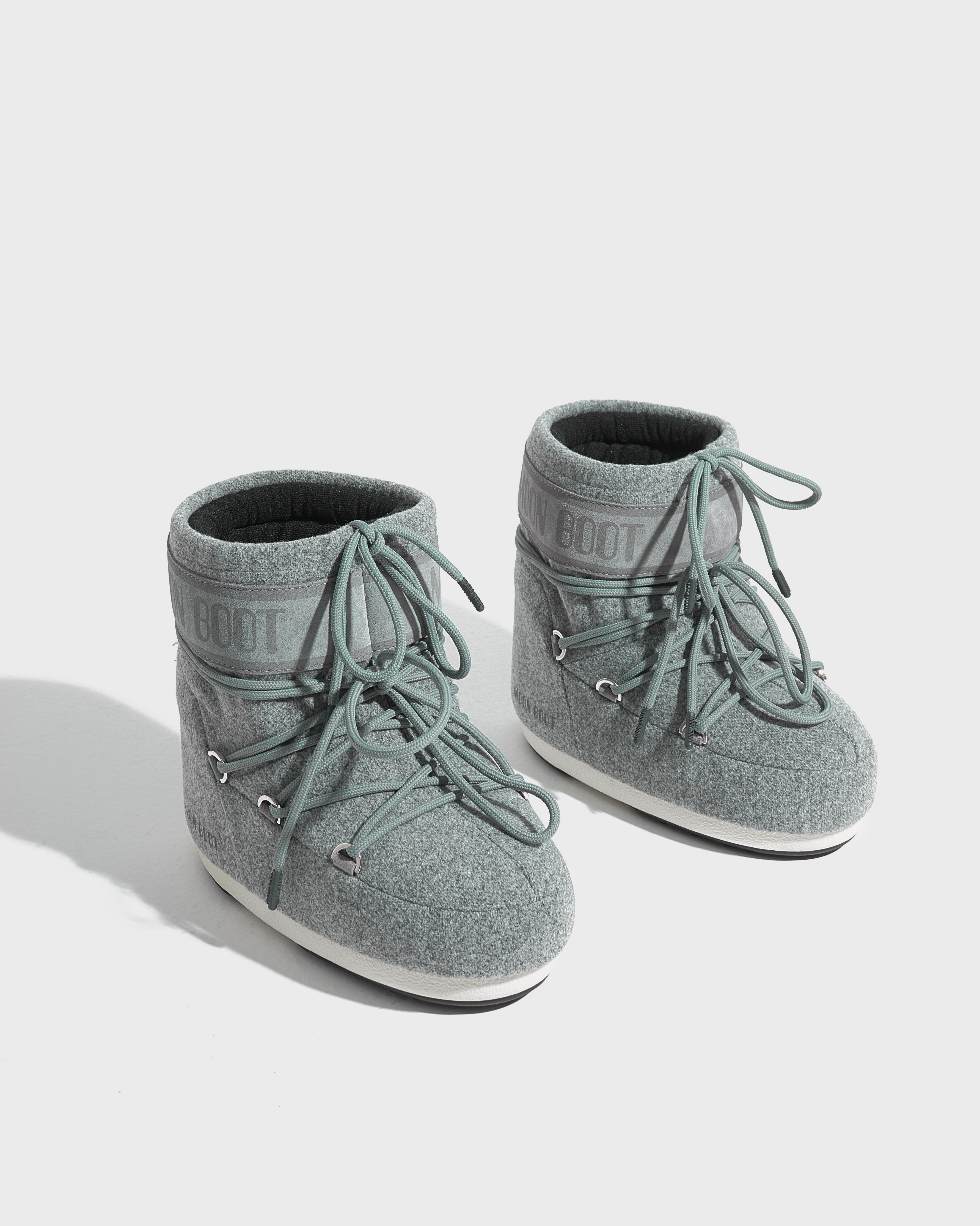 Buy Moon Boot MB ICON LOW FELT - Grey | Nelly.com