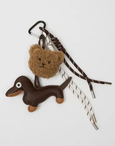 STICKYBESTIE - Brun - Bag Charm Set