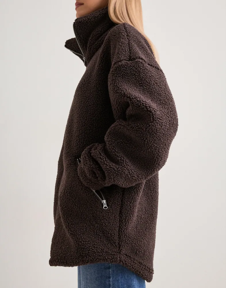 Aimn Pile Jacket jackor dam – bild 3