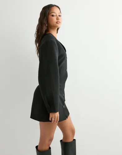 Nelly Curved Blazer Dress dam – bild 2