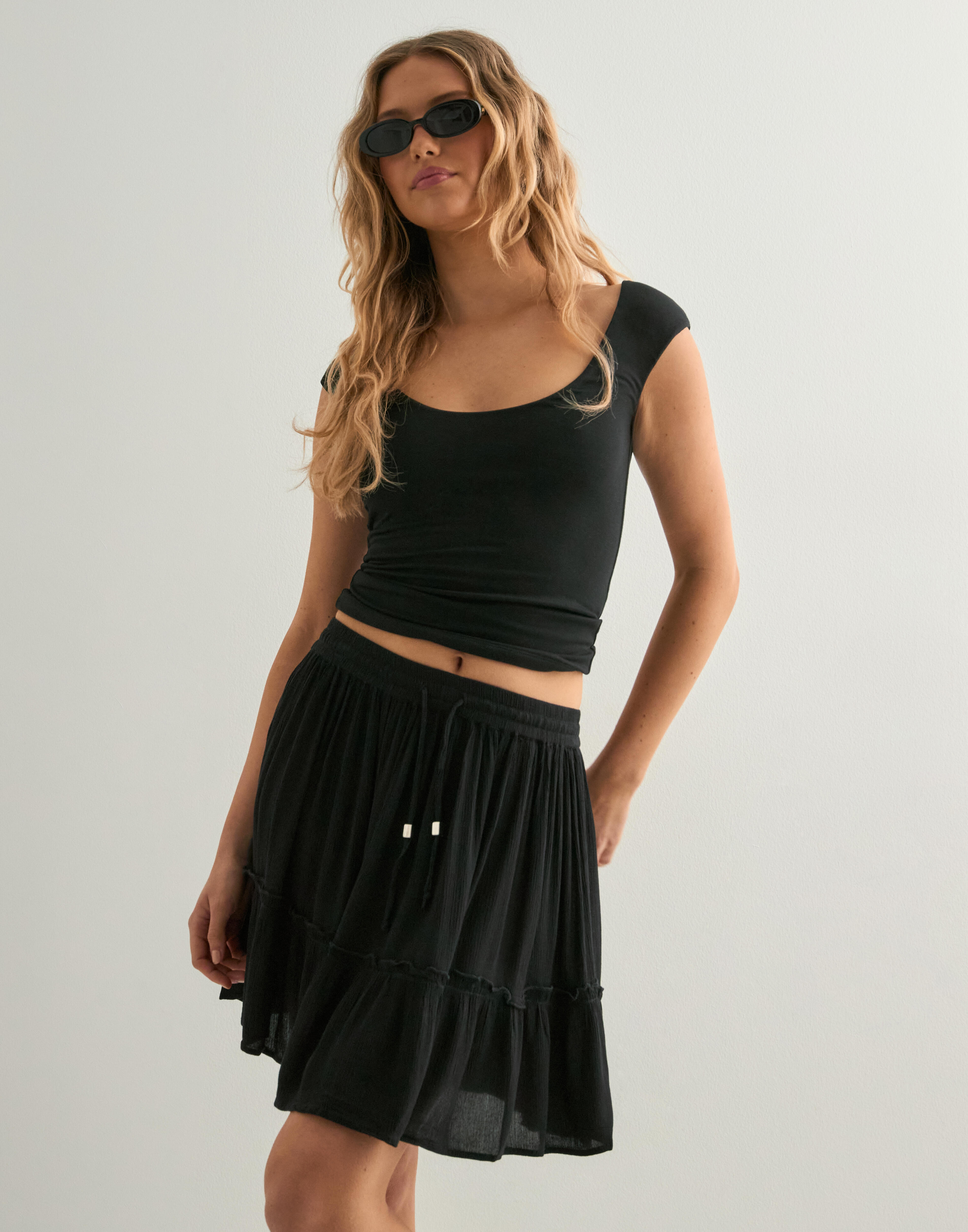 WOVEN BAL SKIRT / アディダスオリジナルス Buy Adidas Originals WOVEN BAL SKIRT - Black | Nelly.com