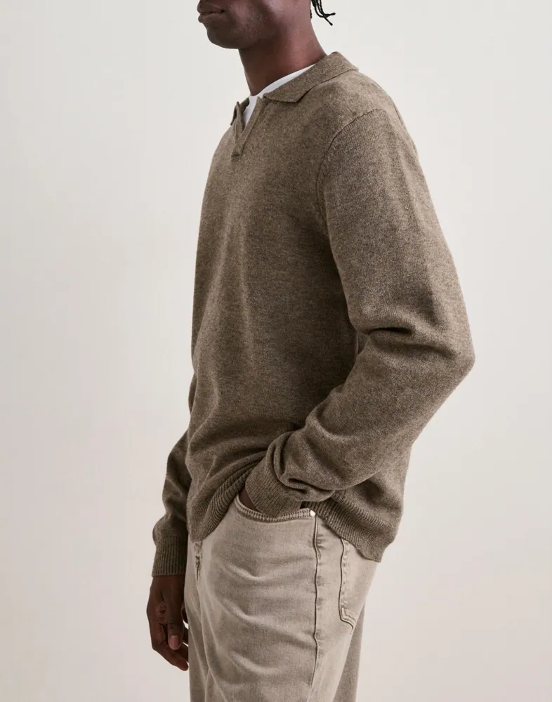 Casual Friday CFKarl polo knit Stickade tröjor herr – bild 2