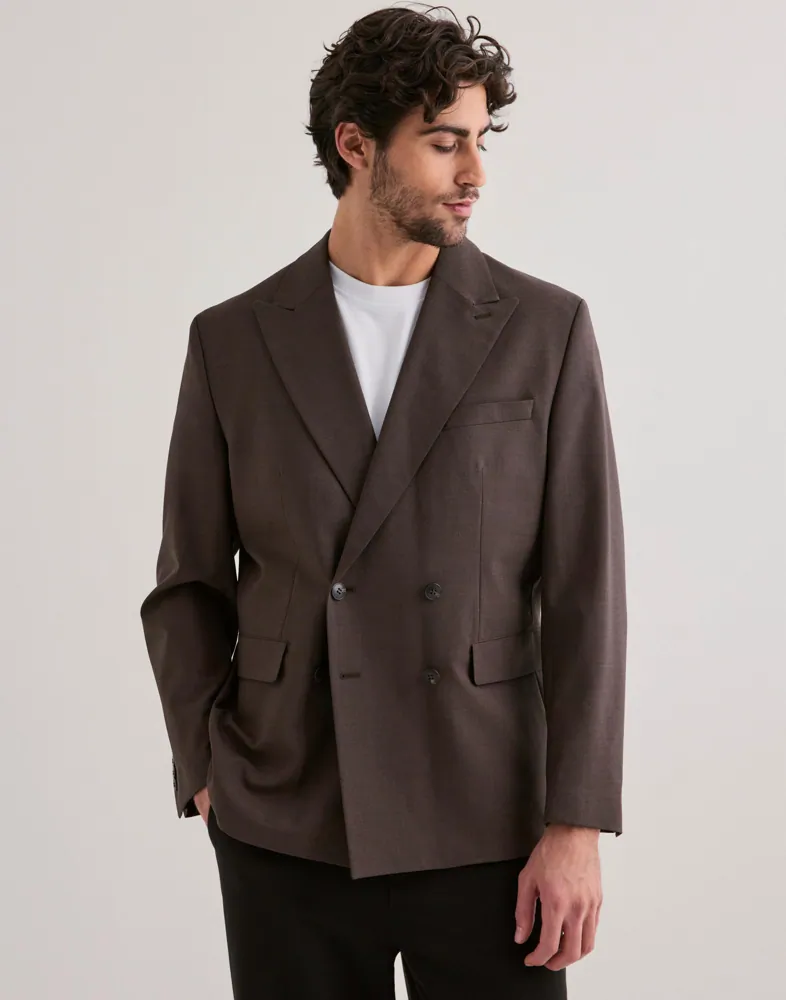 Slhreg-Theo Wool Blend Db Blz Kavajer