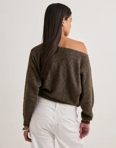 Nelly Slouchy Knit Sweater stickade tröjor dam – bild 3