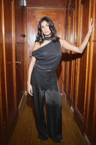 Nelly - Sort - Pull On Satin Pants