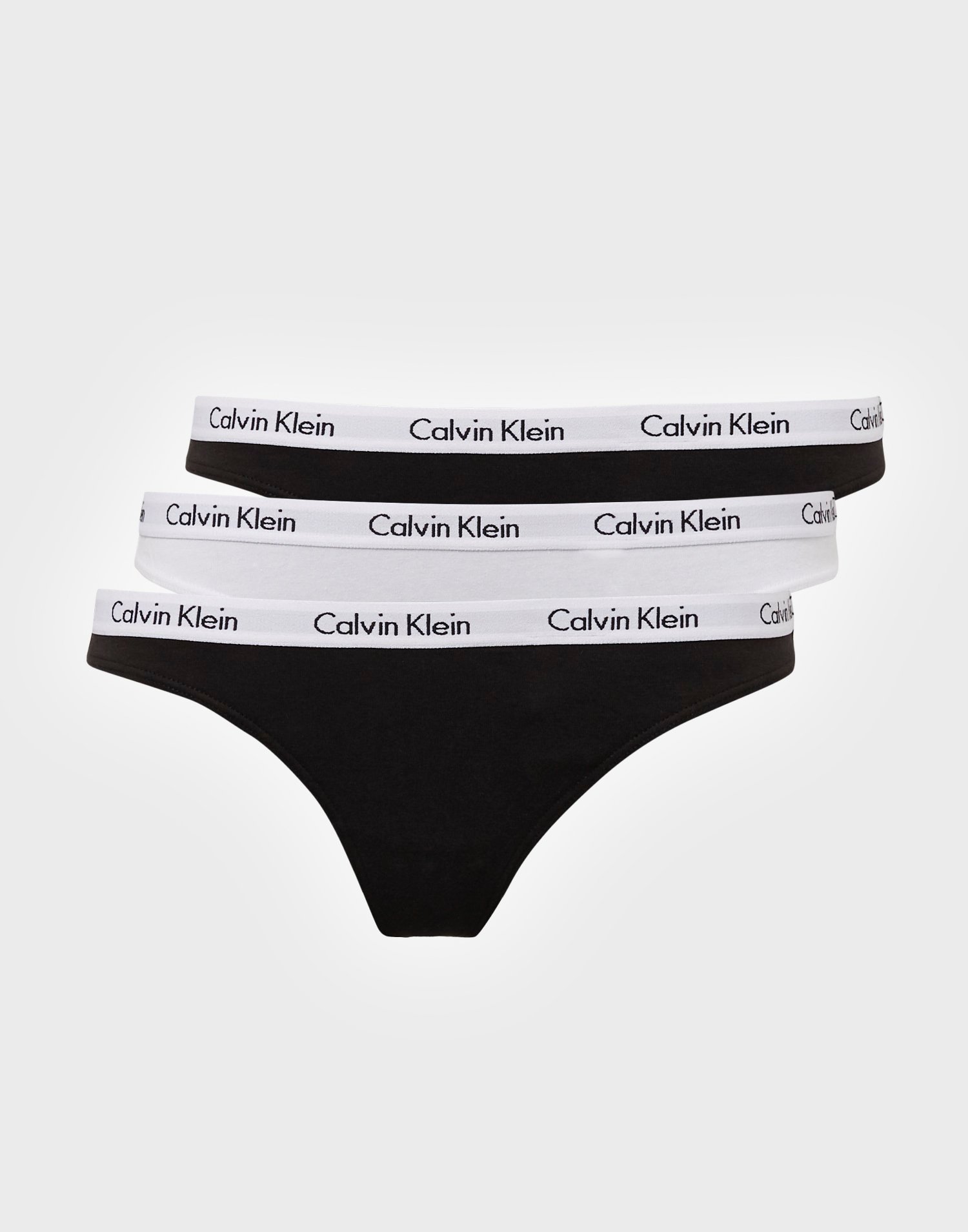 Buy Calvin Klein Underwear 3 pack String Black White Nelly