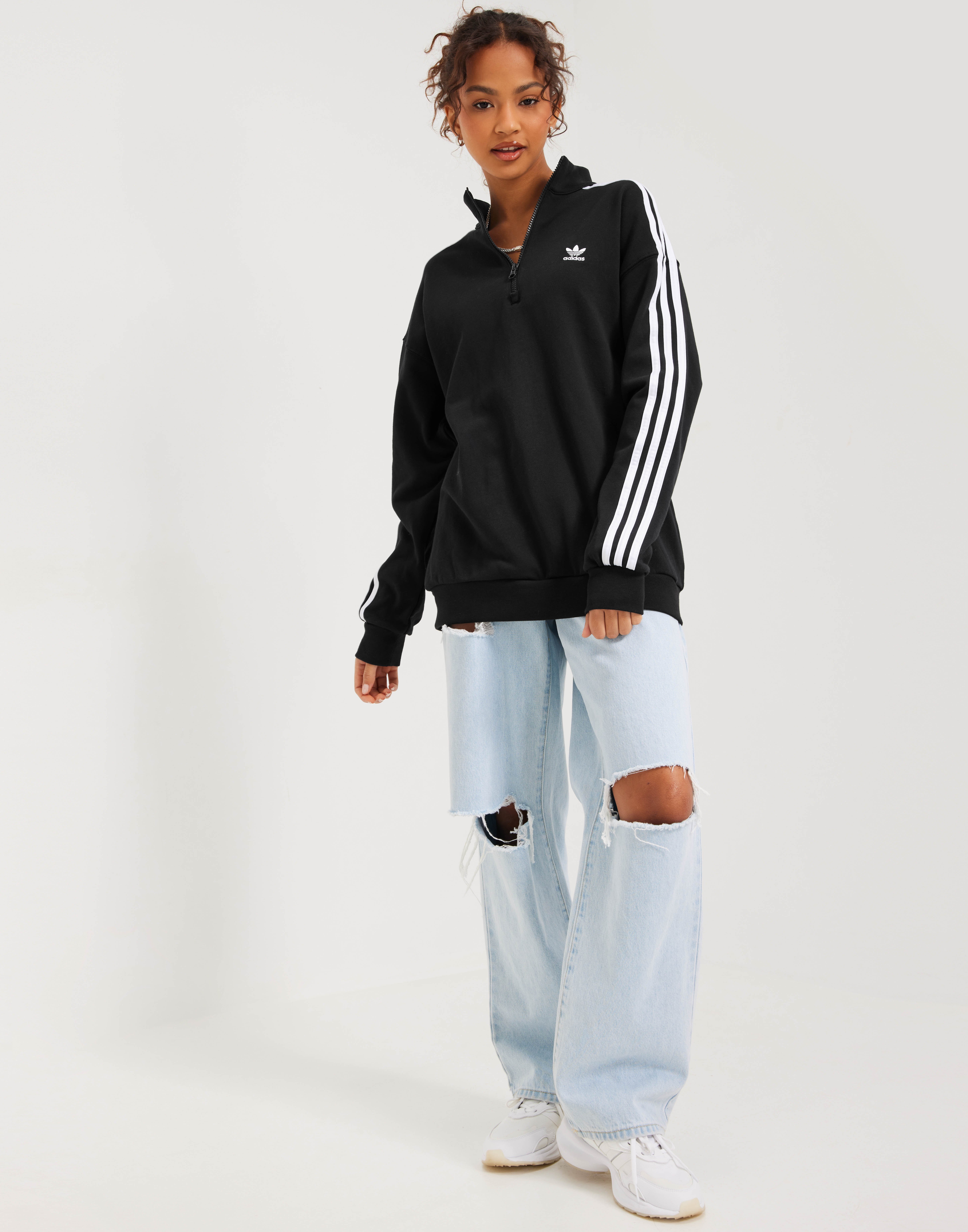 Buy Adidas Originals QUARTER ZIP - Black | Nelly.com