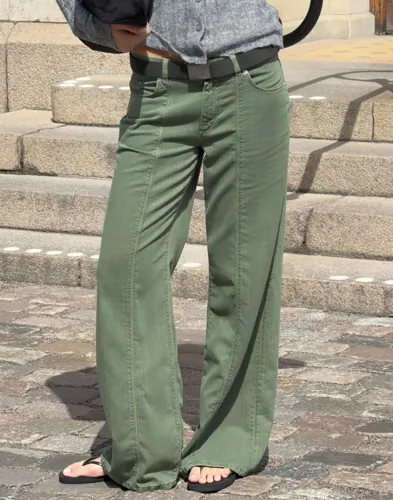 Nelly - Grön - Cargo Jeans