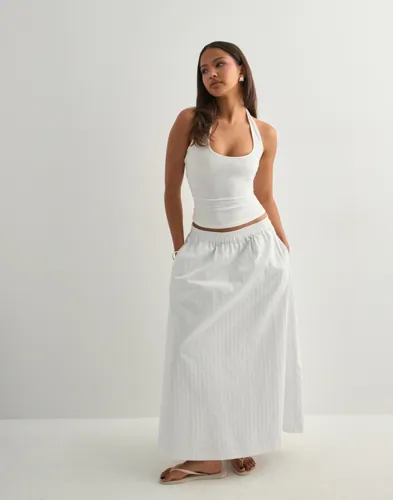 Samsøe Samsøe - Hvid - Satina skirt 15646