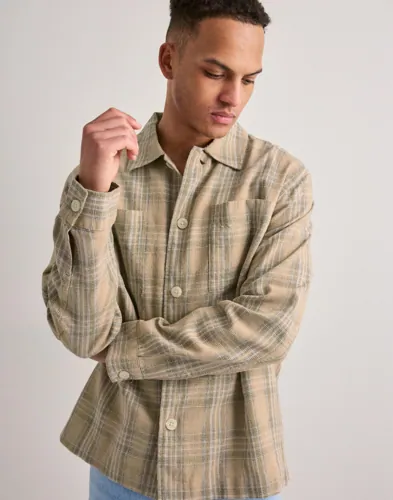 Jack & Jones Langarmhemd »JJEEDDIE OVERSHIRT LS NOOS« für