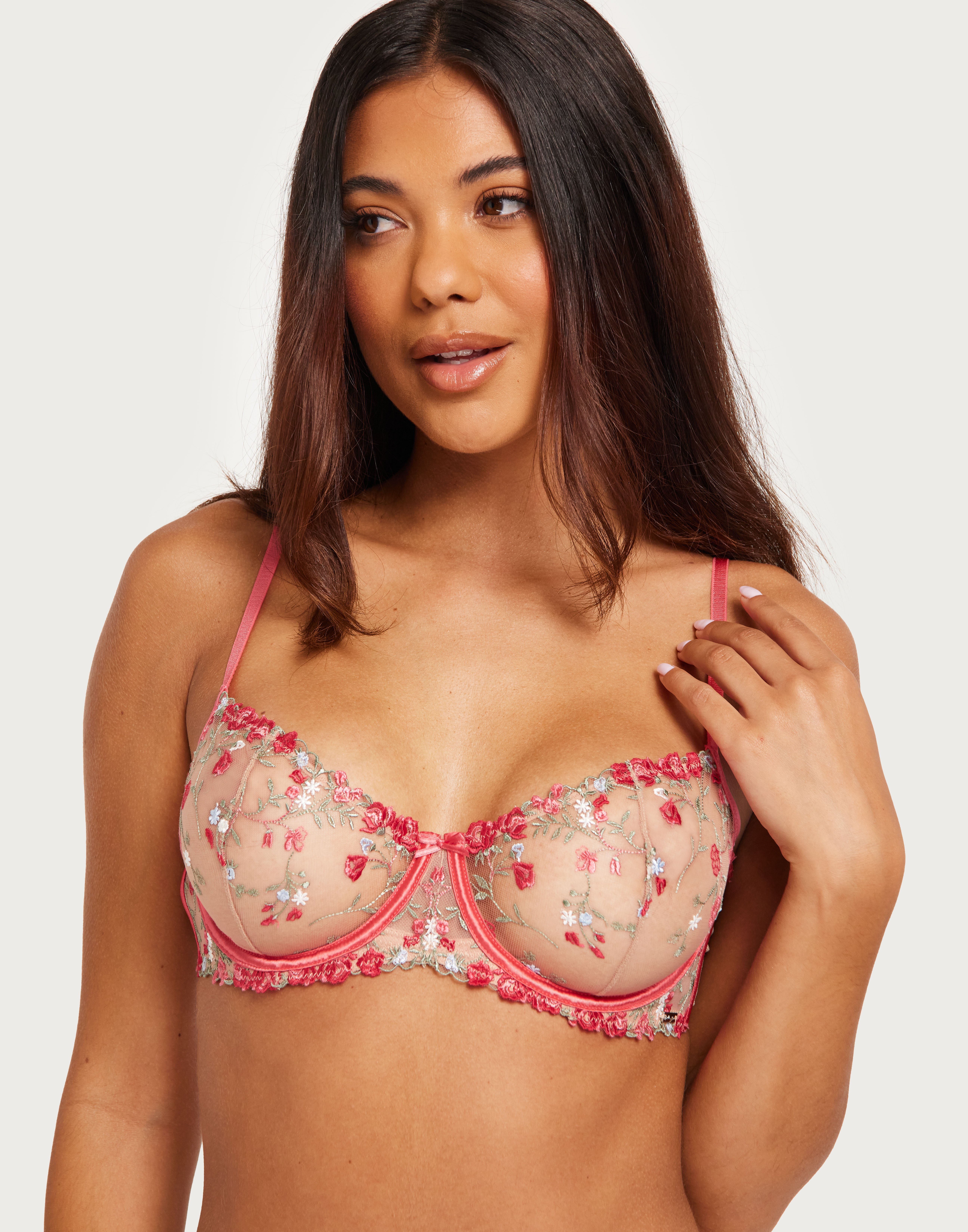 Osta Lindex Bra Senna Rosie Dark Pink Nelly Osta Lindex Bra Senna Rosie Dark Pink Nelly