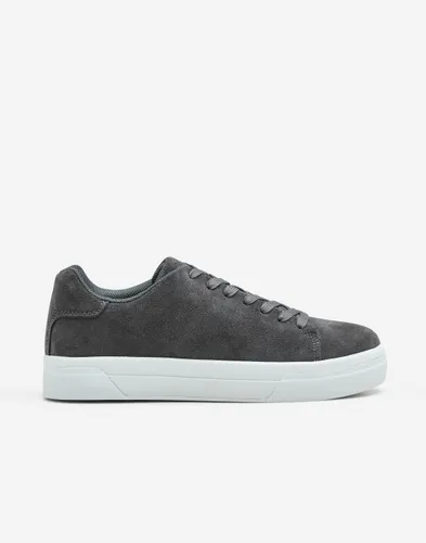 Selected Men Slmdavid Chunky Suede Sneaker 2.0 N Låga sneakers Grå