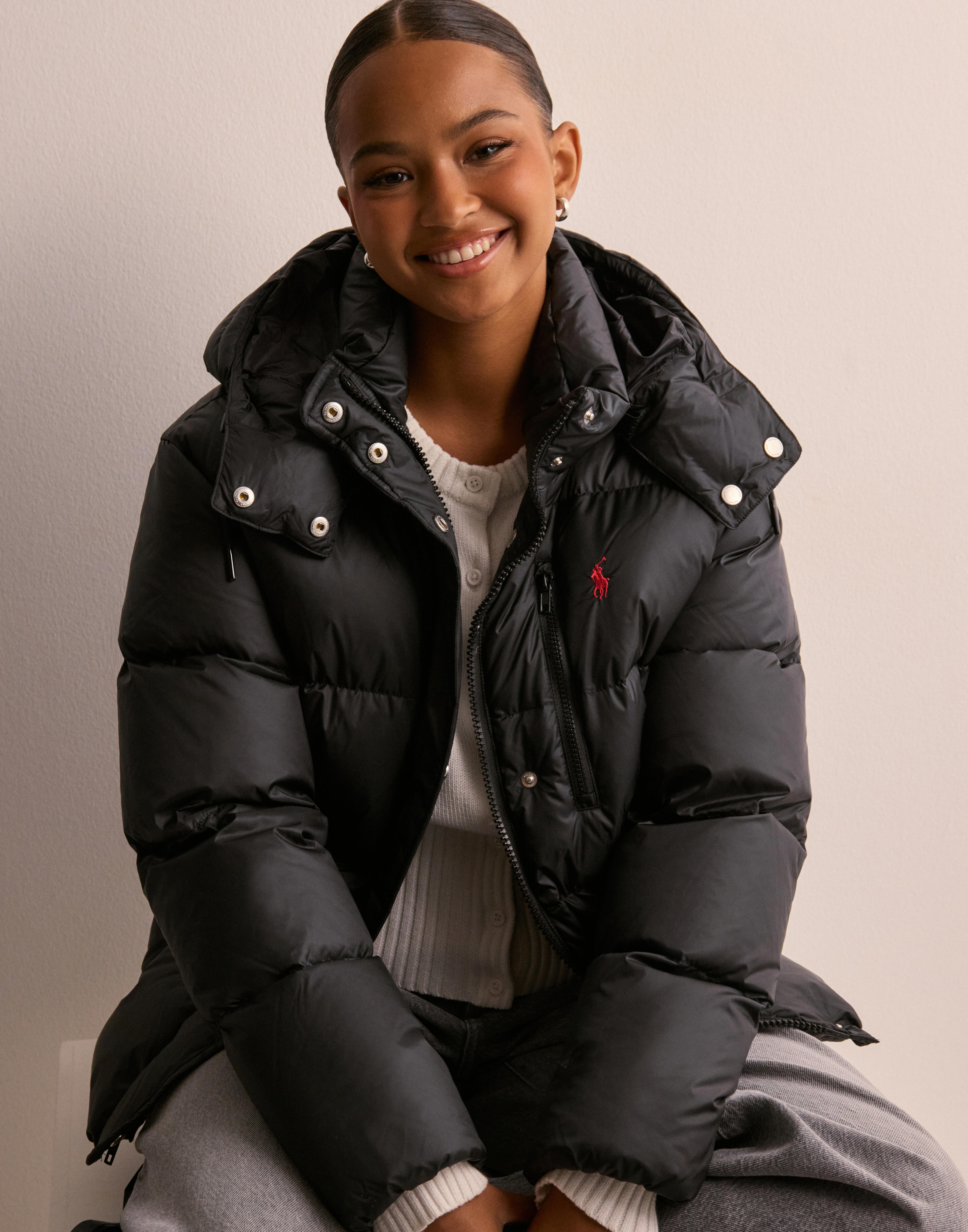 Buy Polo Ralph Lauren CRLY JKT-INSULATED-COAT - Black | Nelly.com