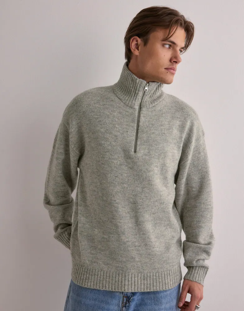 JOROLLIE KNIT HALF ZIP SN