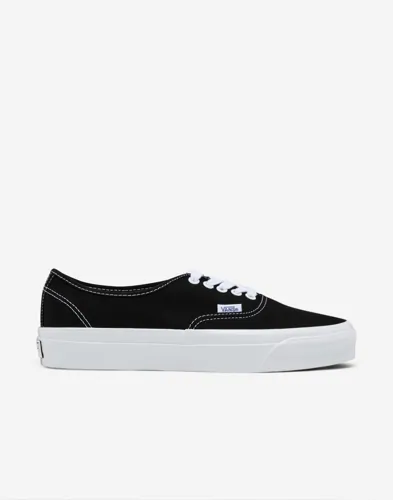 Svarta låga Vans Authentic Reissue 44 sneakers med rundad tå och snörning