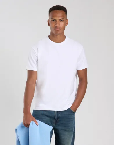 Que Sera Sera Sam Slim Tee Kortärmade t-shirts Vit