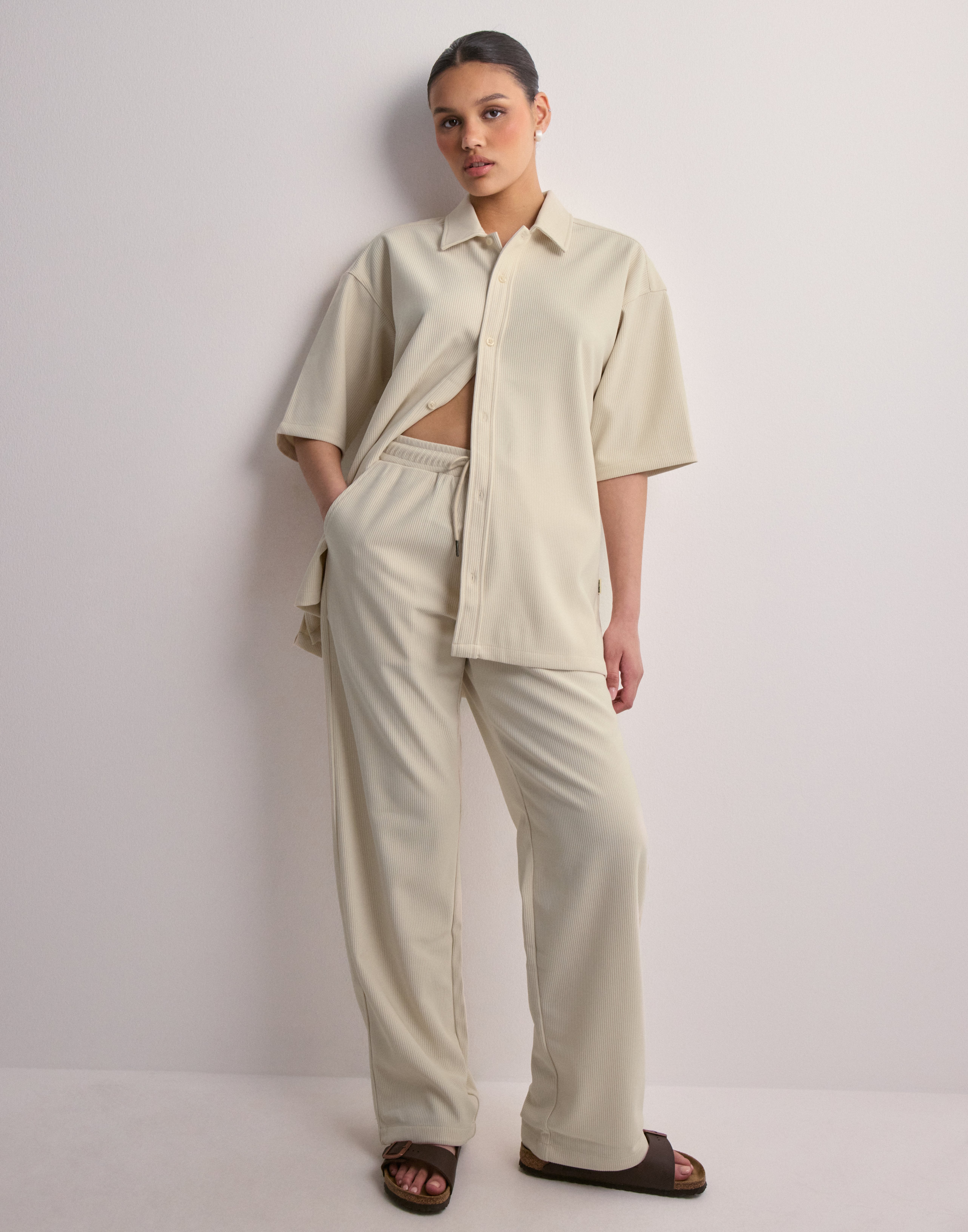 Woodbird - Beige - WBIvo Plisse Pant