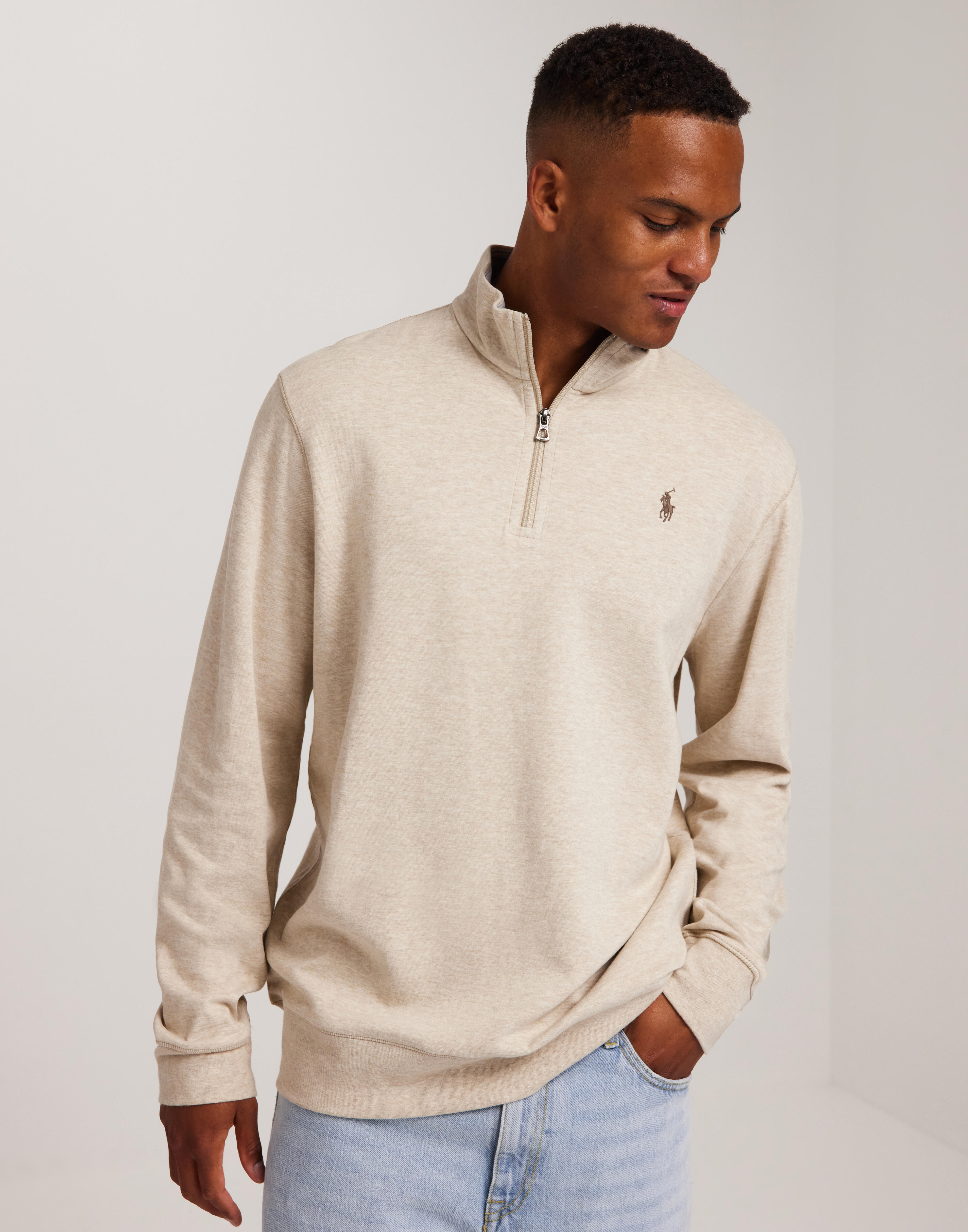 Buy Polo Ralph Lauren LSHZM1 LONG SLEEVE KNIT Dune NLYMAN