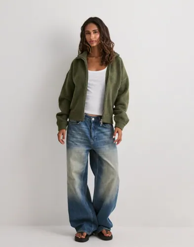Nelly Knit Bomber Jacket bomberjackor dam – bild 2