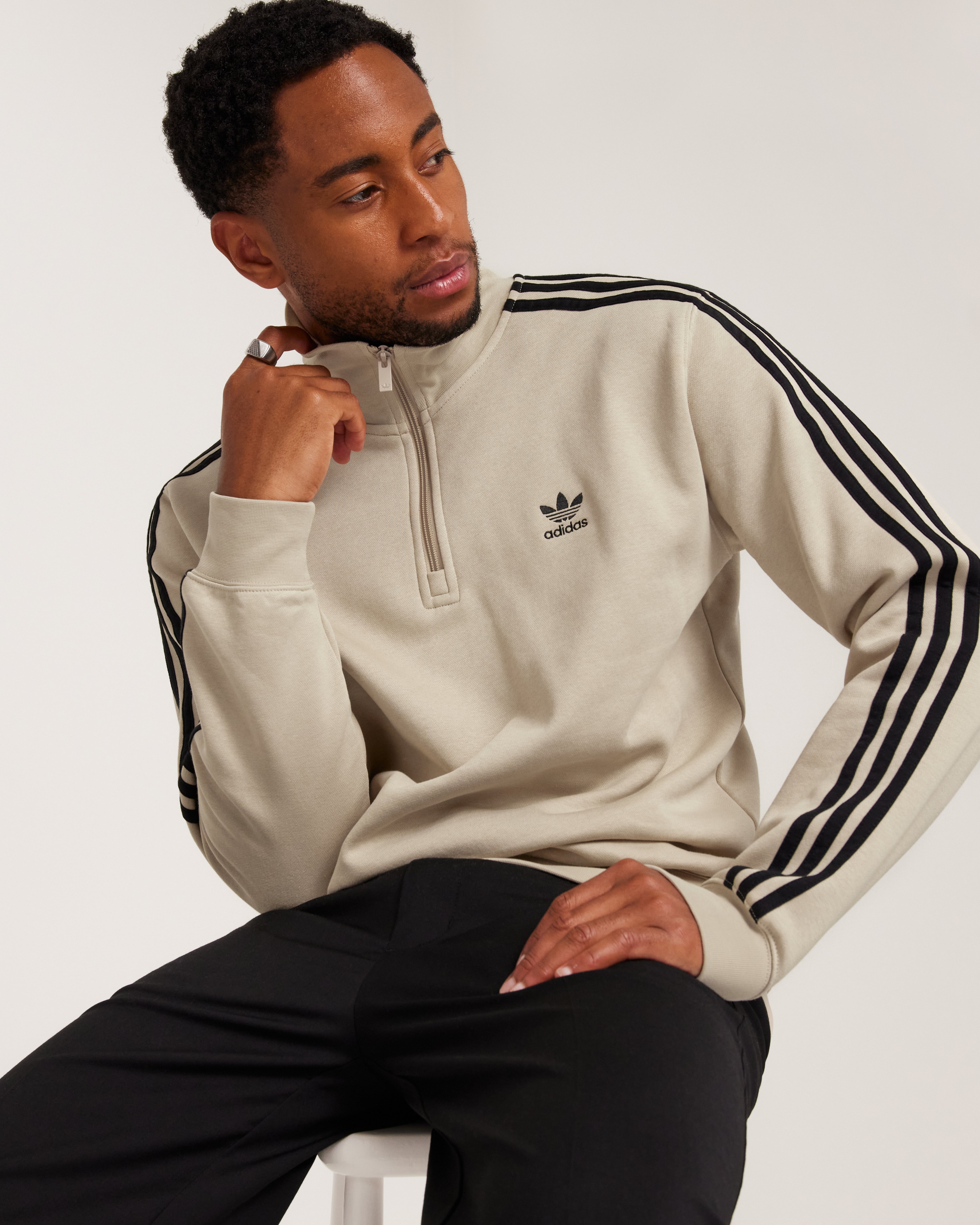 Adidas beige sweater sale