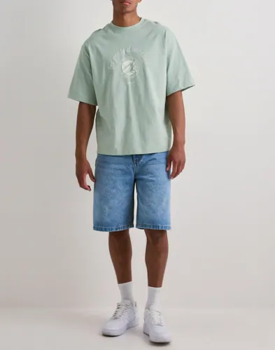 Selected Men Slhboxynorman Graphic Ss O-Neck Tee T-shirts med tryck herr – bild 2