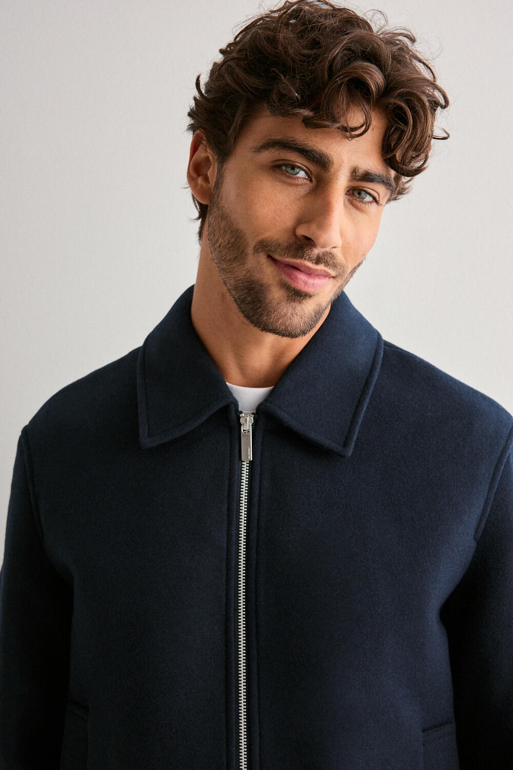 Object THESS NOOS - Vest - sky captain/donkerblauw