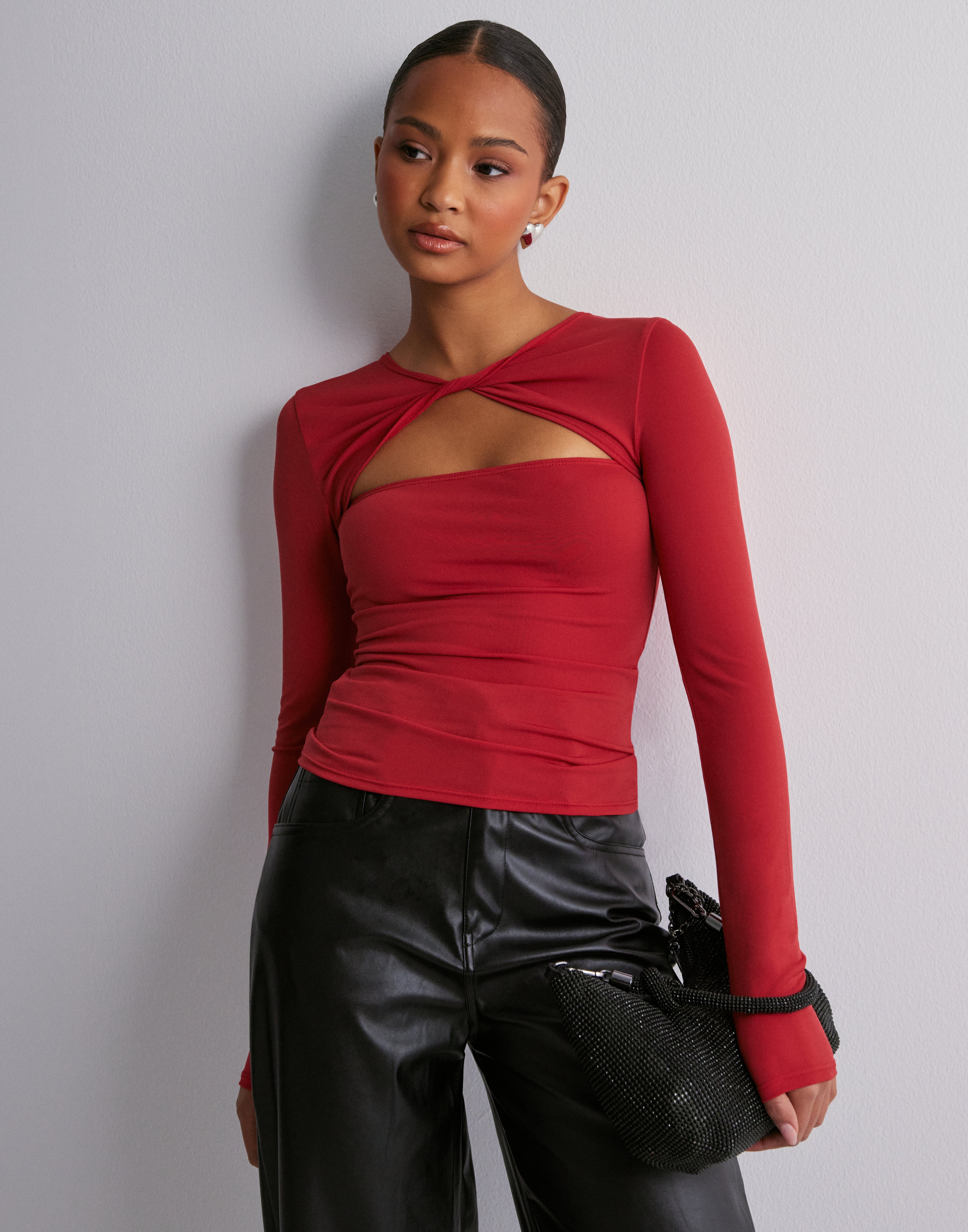 Keyhole Slinky Top