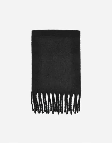 Nelly Chunky Fuzzy Scarf halsdukar dam – bild 2
