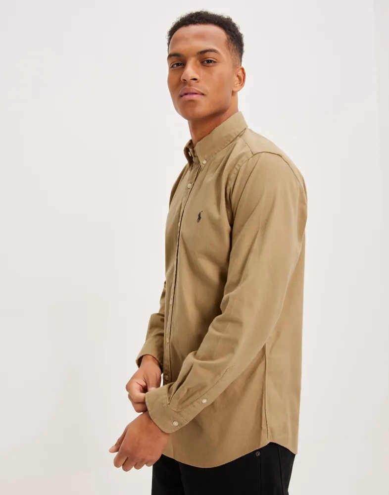 Buy Polo Ralph Lauren Long Sleeve Sport Shirt Khaki NLYMAN