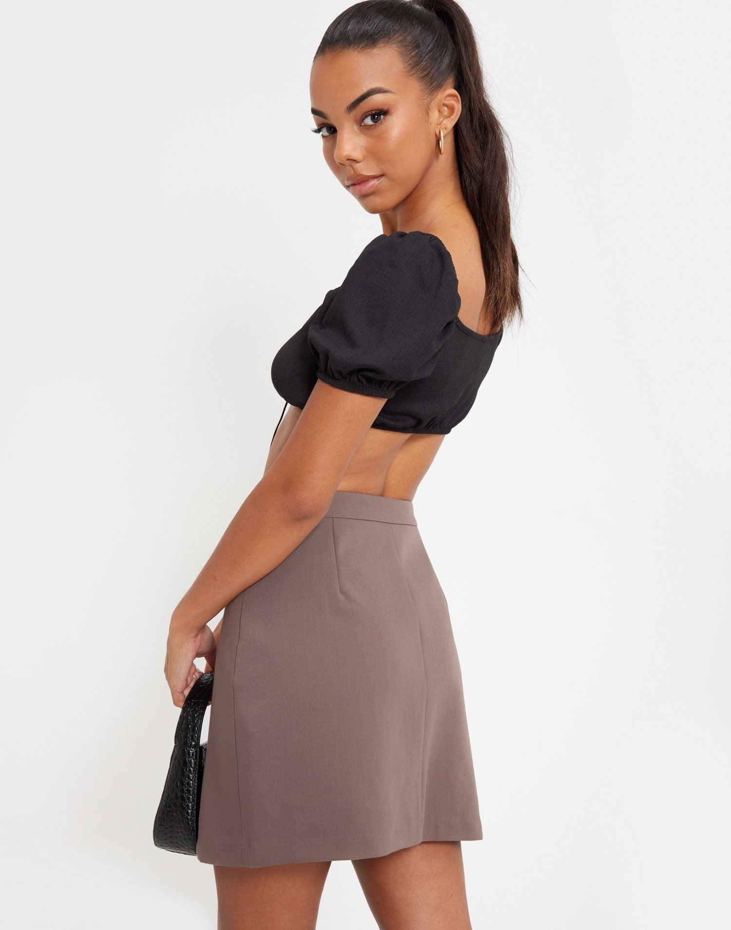 Buy Only ONLYASMINE HW WRAP SKIRT TLR - Falcon | Nelly.com