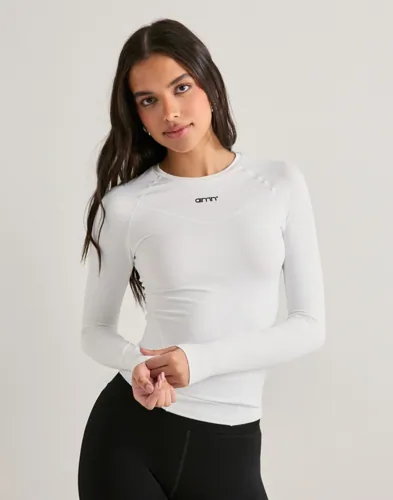 Aim'n - Hvid - Soft Basic Long Sleeve