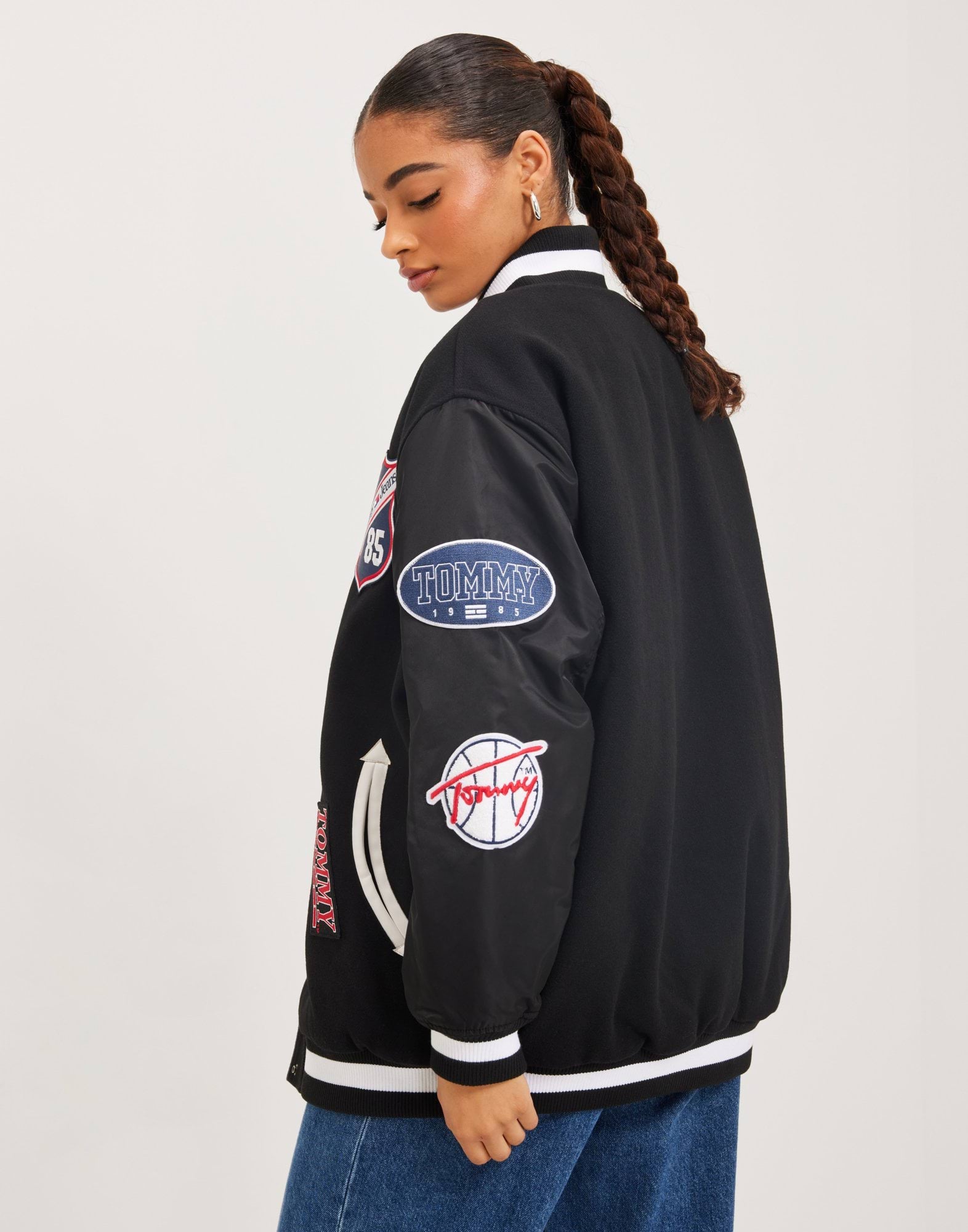 TJW OVERSIZED LETTERMAN JACKET