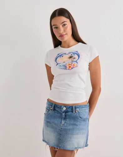 Nelly Essential Print Tee t-shirts dam – bild 2