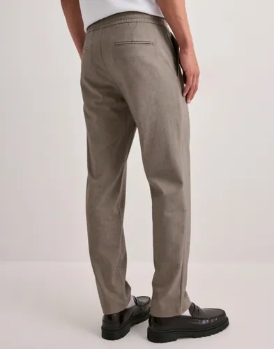 Selected Men SLH196-Straight Robert String Pant Slacks herr – bild 4