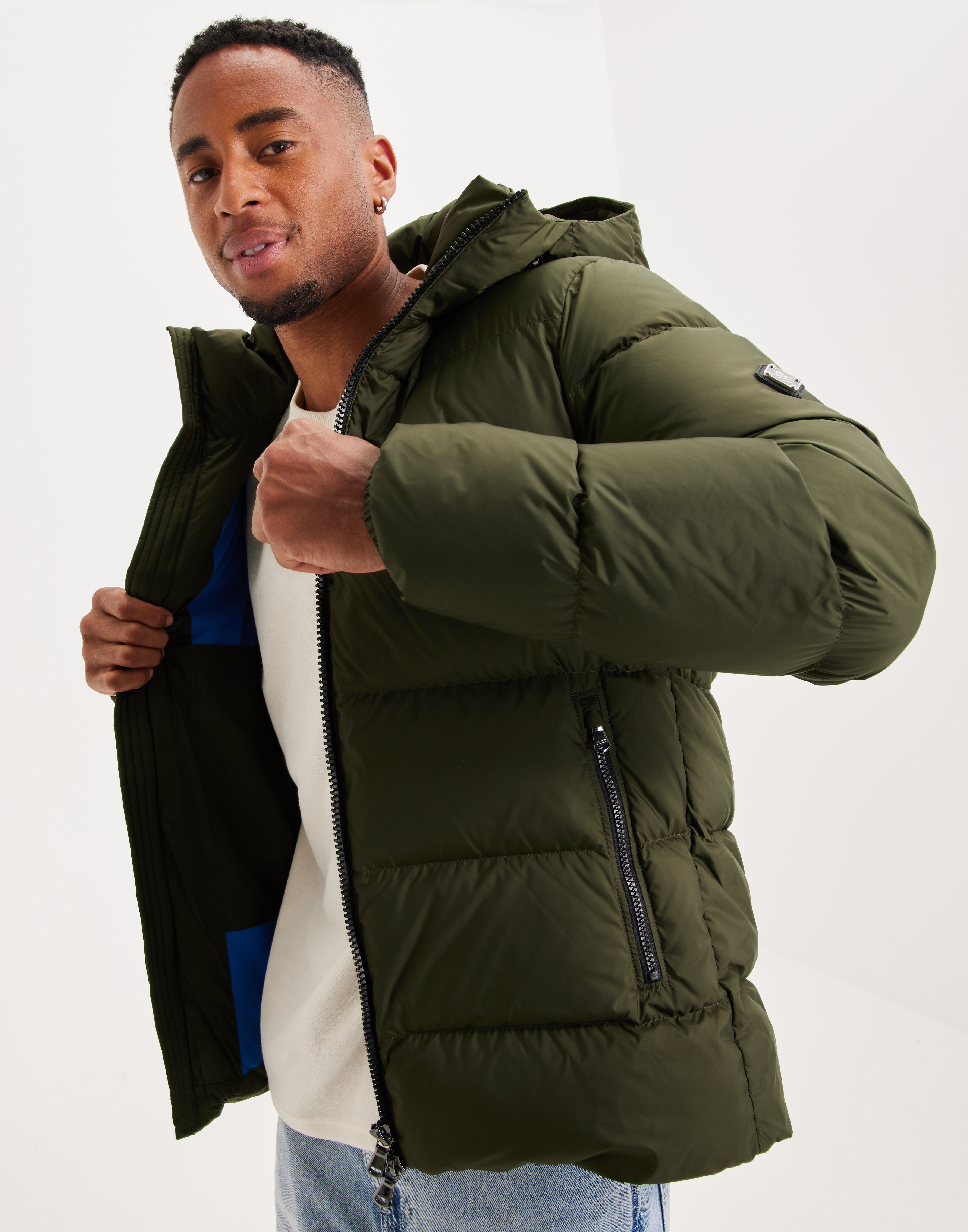 Buy J Lindeberg Barrell Down jacket Forest Green NLYMAN