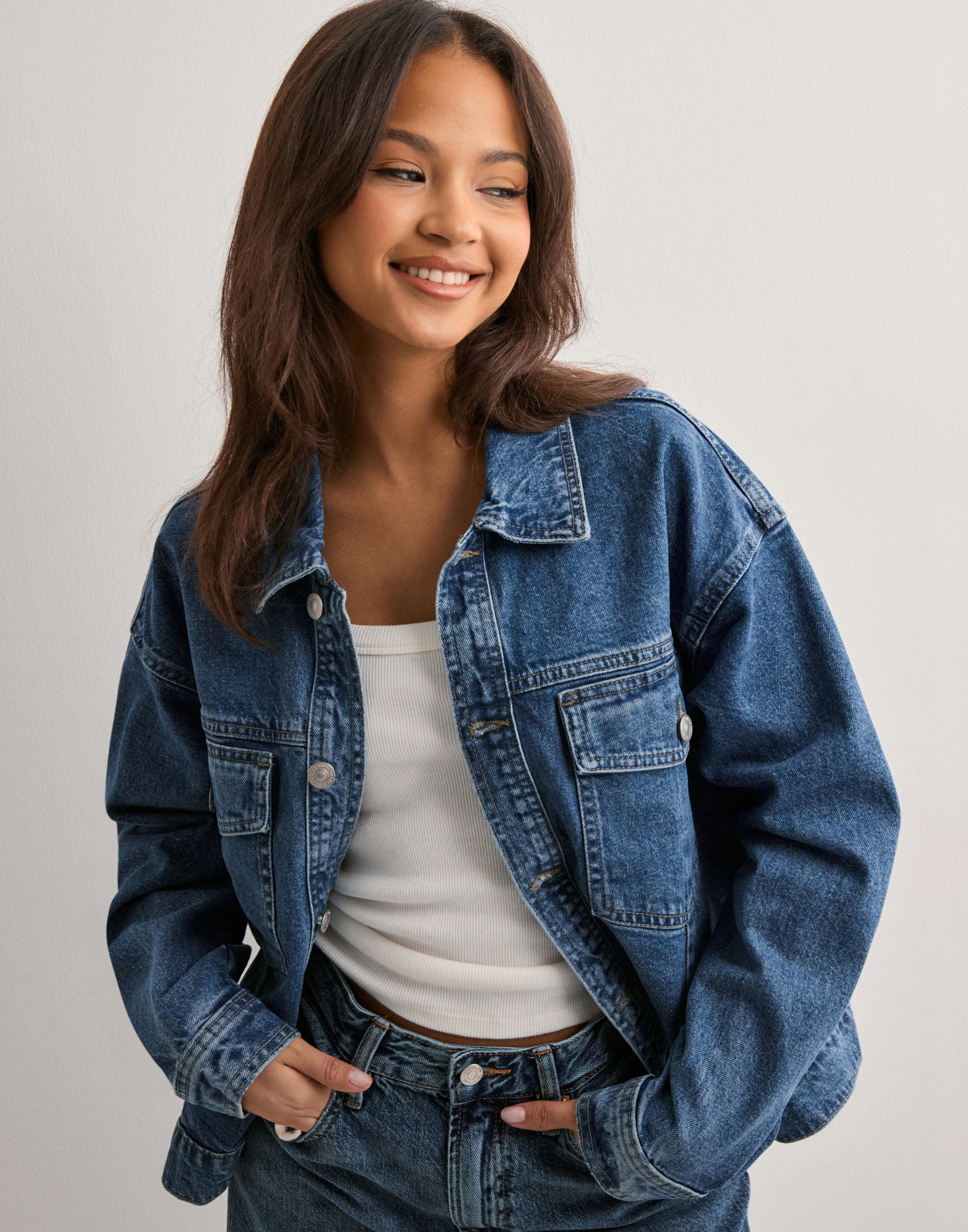 liten Cubic Trench JK Dark Navy
