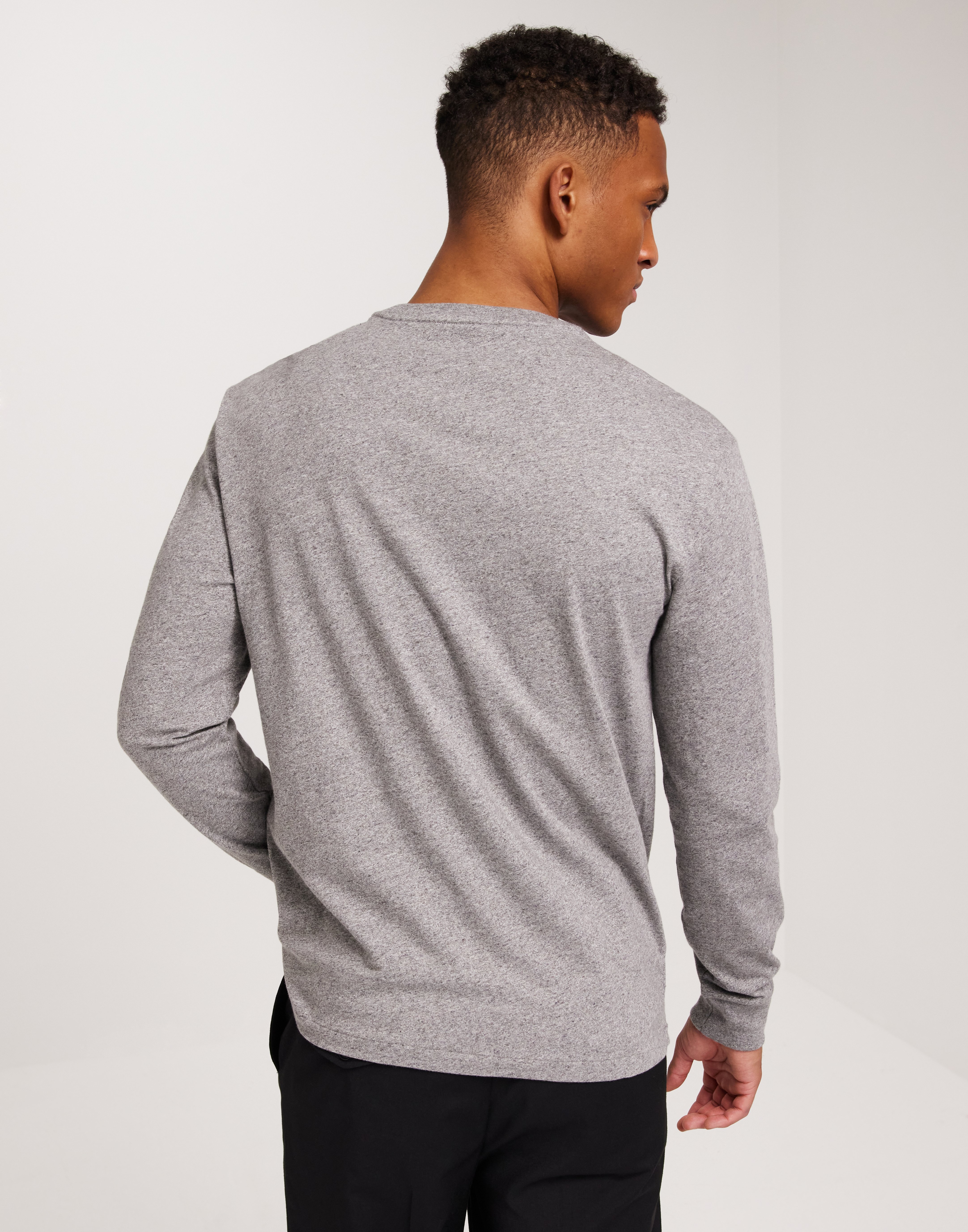 Buy Polo Ralph Lauren LSCNCLSM5-LONG SLEEVE-T-SHIRT - Grey | NLYMAN