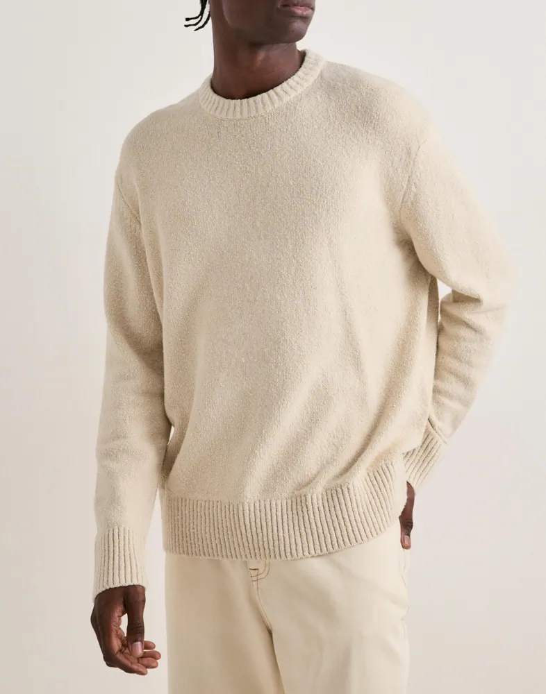 Slmalex Ls Knit Crew Neck Noos Sweatshirts