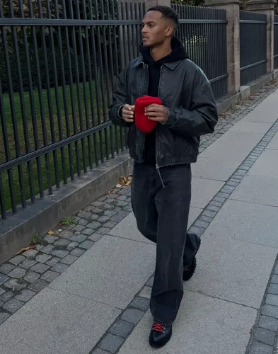 Woodbird Wbbao Washed Jacket Skinnjackor Svart