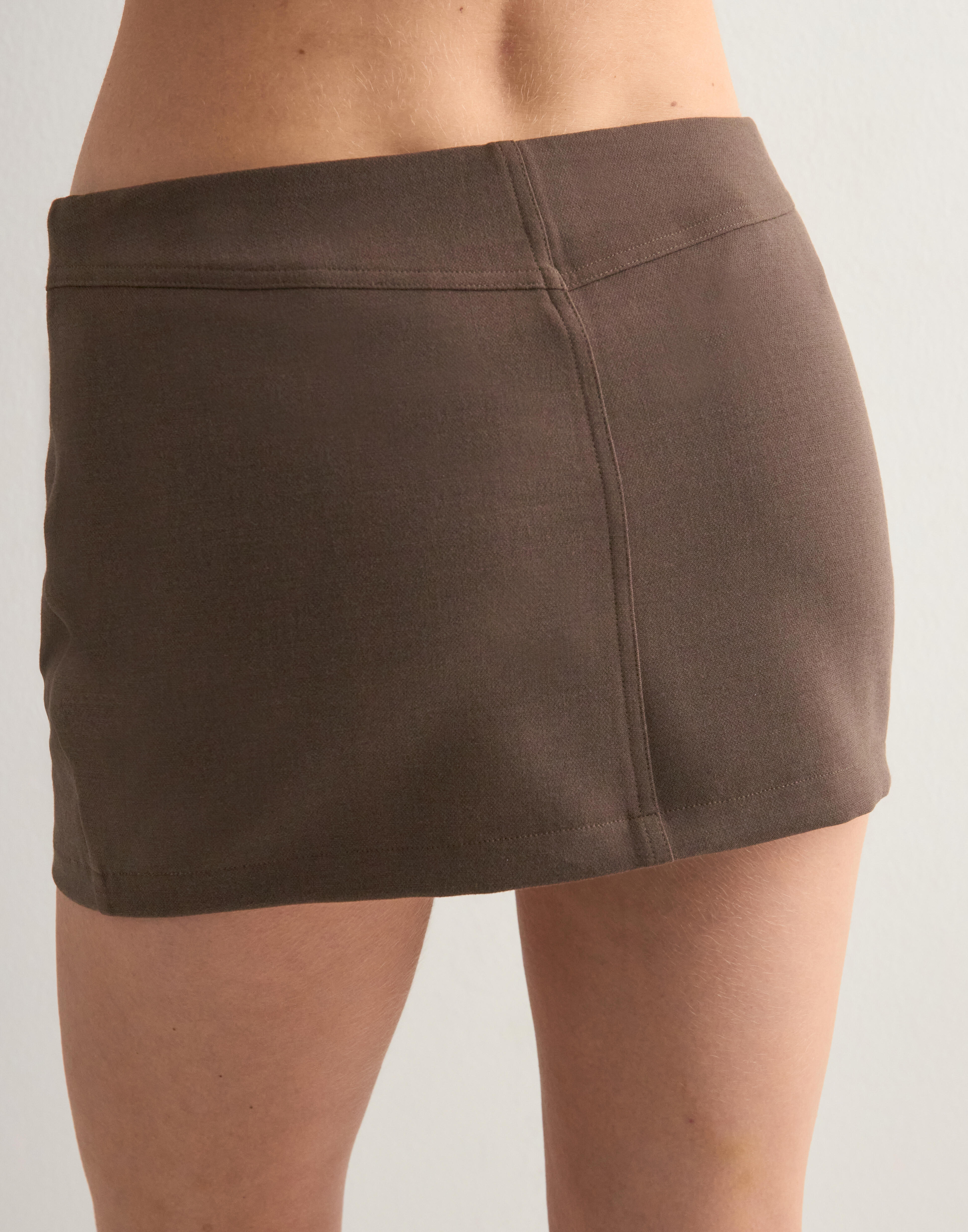 Buy Nelly My Best Mini Skirt - Brown | Nelly.com