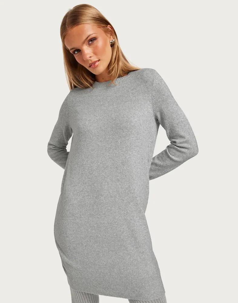 vero moda grey dress Vero Moda Mini Printed Shirt Dress  MiaRoba