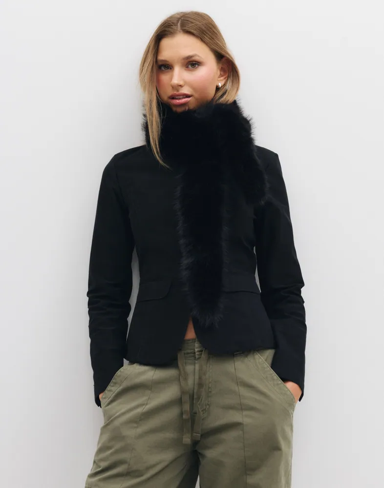Faux Fur Scarf