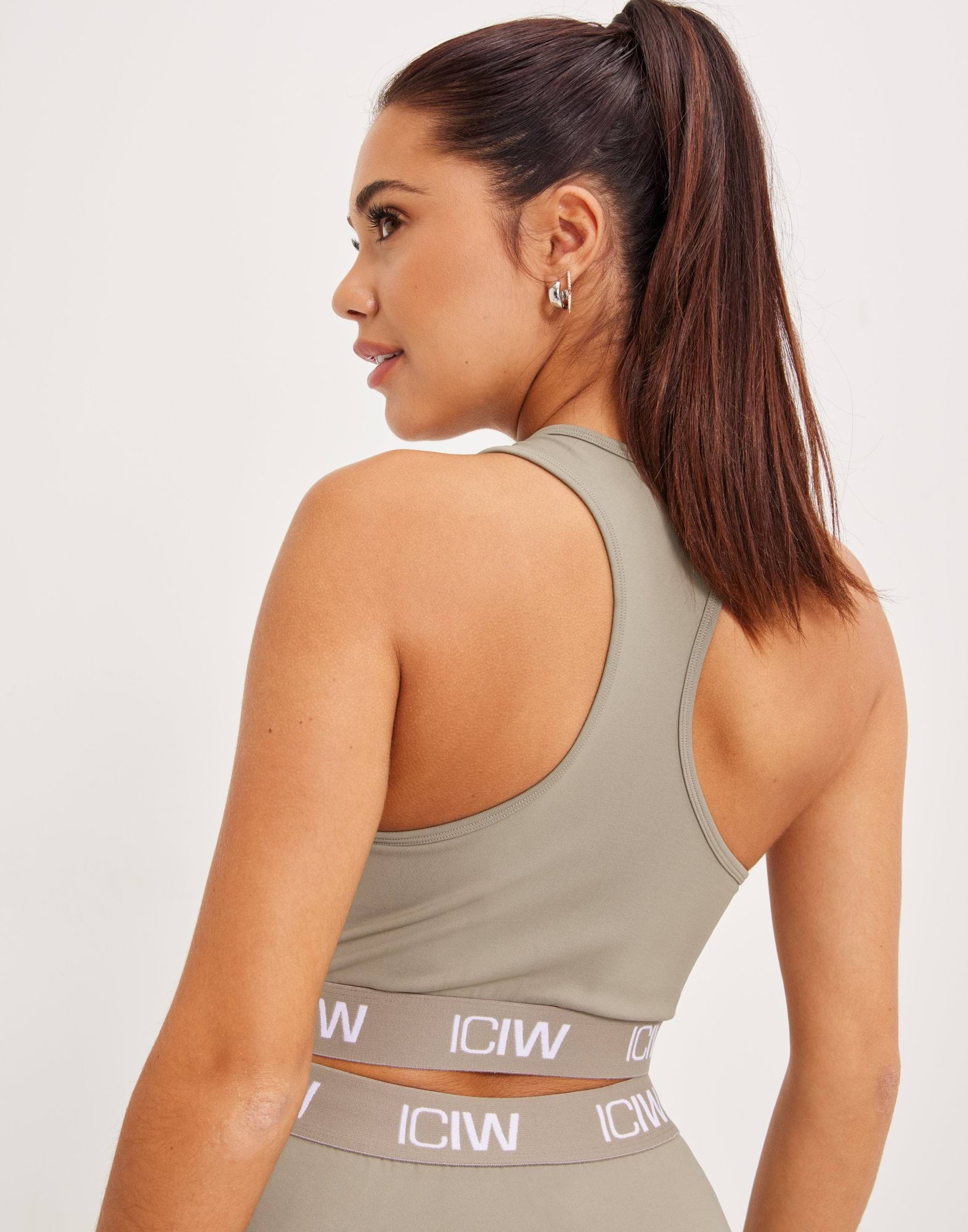 Define Seamless Logo Cropped Tank Top