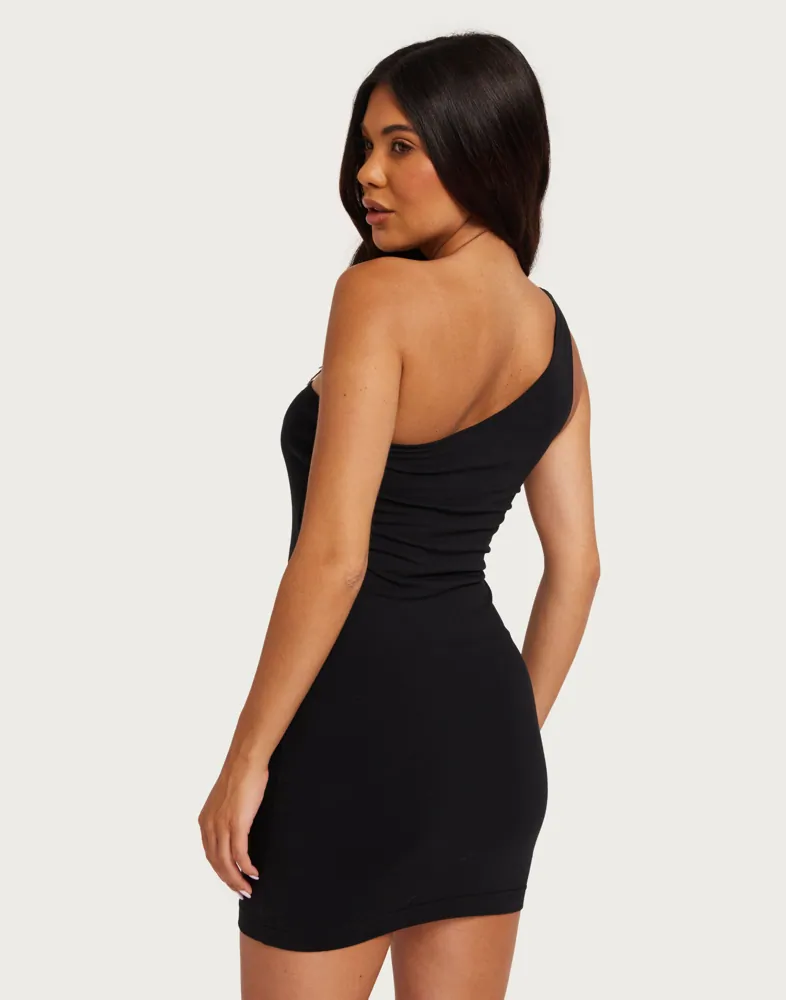 black asymmetrical dress Gemy Maalouf | Evening Dresses main image 0
